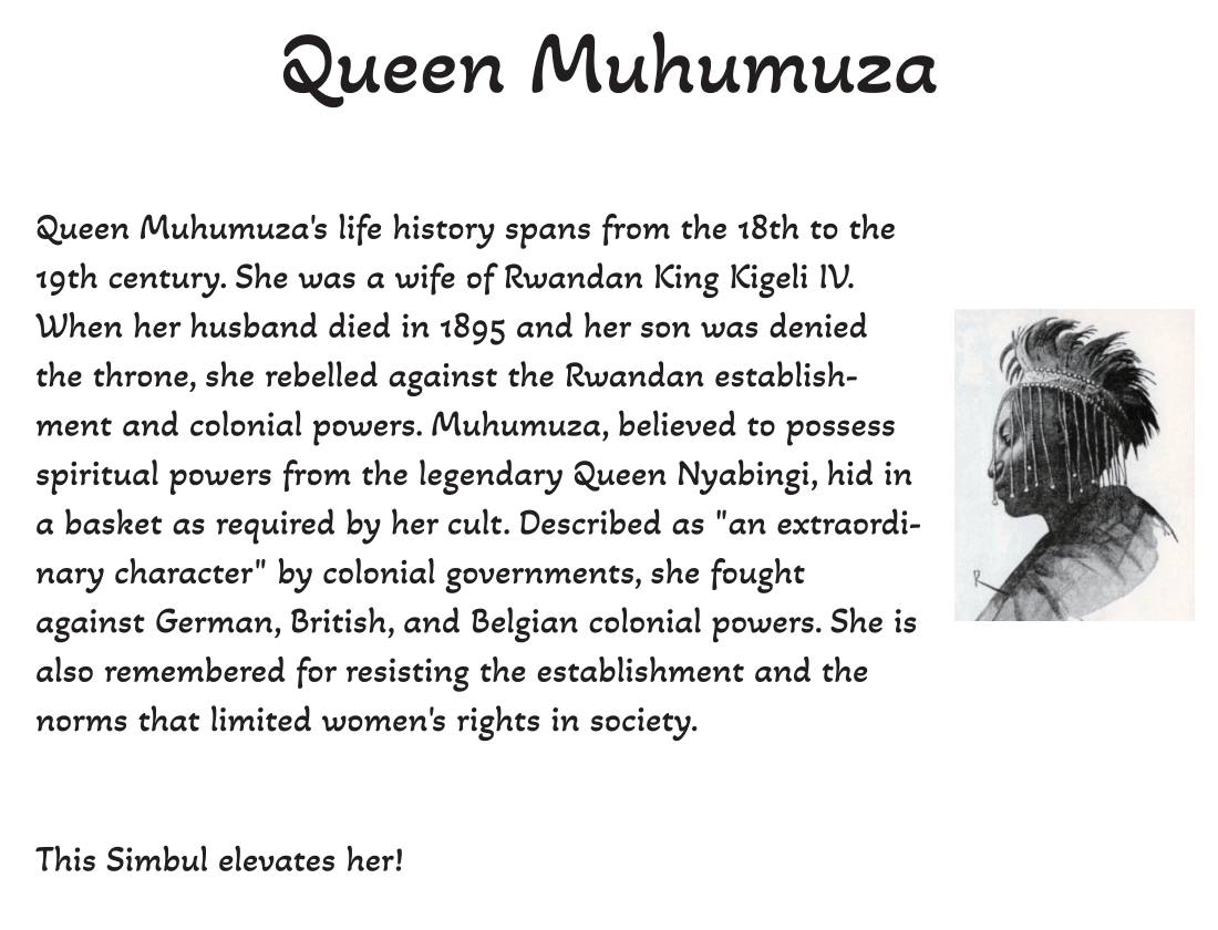 Queen Muhumuza - 1